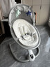 babycare婴儿电动摇椅0-1岁宝宝安抚摇篮椅哄娃睡觉神器新生儿礼物 轻奢款 实拍图
