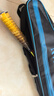 尤迪曼羽毛球拍包拍套拍袋黑蓝(可装3支球拍) 实拍图