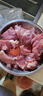 龙大肉食 去皮去膘猪后腿肉2斤 出口日本级猪腿肉后臀尖猪肉烤肠肉馅食材 实拍图