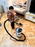 海尔（Haier）桶式吸尘器家用大吸力强力大功率吸尘机干湿多用一键收线工业吸尘器开荒吸灰HZ-T810W【新年好礼】 实拍图