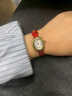 IFF珠宝马君妍同款小钻表女士手表复古真皮轻奢高级感女表生日礼物 马上红（马年限定） 实拍图
