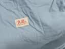 曼克顿（MANKEDUN） A类100%新疆棉花夏凉被空调被家用可机洗宿舍水洗棉薄被子被芯 雾蓝【100%新疆棉 假一罚十】 150*200cm【单人夏被】越洗越软 实拍图