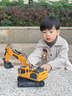 4DRC儿童玩具6-10岁男孩新年礼物遥控汽车多功能合金挖掘机工程车模型 实拍图