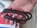 龍隐正宗小叶紫檀手串男女士款文玩手链檀香木佛珠子转运正品高端情侣 带金星款8mm*108颗（京仓速发） 实拍图