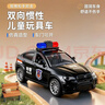 诺巴曼惯性玩具车模型可开门武警车跑车儿童玩具男孩新年生日新年礼物 实拍图