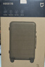 米家小米行李箱20英寸拉杆箱可登机箱PC旅行箱男女小型密码皮箱子灰色 实拍图
