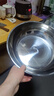 【不锈钢】和面盆厨房烘焙家用火锅盆洗菜打蛋汤锅盆醒面盆料理盆 32cm【热卖款】不锈钢 和面盆 实拍图