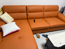 绿林咖【评价2W+】真皮沙发简约现代沙发客厅沙发皮沙发头层牛皮全实木 双人+贵妃 进口牛皮+衡温海绵【实木框架】 实拍图