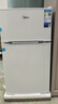 美的（Midea）88L两门小冰箱白色迷你冰箱租房宿舍办公室小型家用双温可冷冻冷藏节能BCD-88CM 实拍图