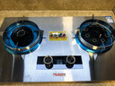 樱花帝王煤气灶双灶具嵌入式家用猛火燃气灶天然气大火力液化气罐装台式炉 （罐装液化气）右炉增压猛火+加强不锈钢 实拍图