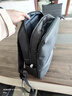 小米（MI）经典商务双肩包简约商务笔记本电脑背包男女学生书包黑色 实拍图