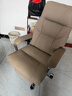 顾全电脑椅人体工学椅真皮办公椅可躺久坐舒适老板椅C570金咖皮 实拍图