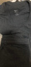 七匹狼【纯棉抑菌】保暖内衣男士秋衣秋裤套装圆领秋冬棉毛衫 黑色XL 实拍图