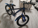 永久（FOREVER）青少年儿童自行车20寸变速山地车中小学生童车碟刹减震赛车黑蓝色 实拍图