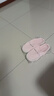 小熊兔子卡通棉拖鞋家用室内厚底棉拖鞋女保暖防滑毛毛拖鞋踩屎感 粉红色 38-39 【适合37-38】 实拍图