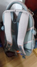 佐奴初中生书包大容量多隔层减负护脊背包男女高中学生双肩包 银灰 实拍图