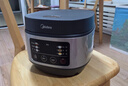 美的（Midea）电饭煲电饭锅4-5人家用5升大容量 炫彩大屏金属机身大火力煮饭锅智能预约微压MB-RE517 实拍图