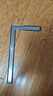 得力（deli）不锈钢拐尺钢角尺L型尺木工直角90度尺双面刻度150x300mm 实拍图
