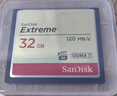 闪迪（SanDisk）32GB CF（CompactFlash）内存卡 UDMA-7 至尊极速存储卡 读速120MB/s 写速85MB/s 单反相机内存卡 实拍图
