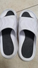 回力运动拖鞋男浴室内户外穿减震防滑厚底凉拖鞋HL3967白黑色40-41码 实拍图