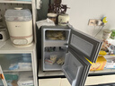 华宝小冰箱小型家用出租房用冷藏冷冻两用一级能效节能省电迷你宿舍寝室办公室二门电冰箱 【店长推荐】48L银色【三天不到一度电】 实拍图