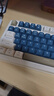 狼蛛（AULA）S99无线蓝牙有线三模键盘机械手感 游戏电竞专用RGB背光拼色静音键盘鼠标套装mac电脑键盘 S99复古灰【三模/RGB】 实拍图
