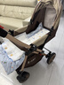 奔昂 婴儿推车可坐可躺轻便避震宝宝折叠婴儿车双向BB童车手推车 升级卡其+一键单手收+可坐躺+可双向推行+四轮高配 实拍图