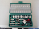 绿林（GREENER）47件套筒扳手汽修工具套装棘轮摩托修车公路工具箱快速扭力螺丝刀 实拍图