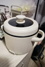 美的（Midea）电煮锅 泡面火锅宿舍小电锅 电蒸锅 多功能家用电热锅 2.6L蒸煮一体 小型2-3人用 配带蒸笼XZE2076 实拍图