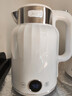 美的（Midea）艺术家电热水壶烧水壶自动断电2L婴儿调奶电热水瓶316L母婴级不锈钢婴儿调奶11档温控MK-SH59-Q 实拍图