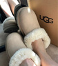 UGG秋季女士时尚舒适茸茸毛圈口平底休闲乐福鞋懒人毛毛鞋1119002 SAN | 沙色 38 实拍图