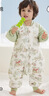 威尔贝鲁（WELLBER）恒温睡袋婴幼儿1-3岁竹棉睡衣秋冬儿童宝宝防踢被厚夹棉 森林3XL 实拍图