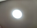 正泰（CHNT）吸顶灯LED卧室灯阳台过道灯具超薄三防灯白光高亮灯饰24W正白光 实拍图
