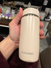 富光 保温杯小巧可爱便携少女316不锈钢迷你水杯简约情人节礼物送女友 春羌白200ml+升级316L材质 实拍图