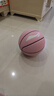 李宁篮球7号青少年小学生比赛专用室内外水泥地防滑耐磨高弹七号蓝球 实拍图