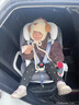 innokids儿童安全座椅婴儿0-4-12岁汽车360度旋转i-size认证通风IK18 旗舰款雾凇灰【I-SIZE大满贯】 实拍图