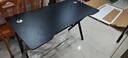 奥伦福特  电脑桌台式家用电竞游戏桌办公书桌简约书房写字桌子 碳纤维纹路单桌-120*60 升级款电竞桌 实拍图