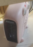 奥克斯（AUX）暖风机取暖器办公室电暖气家用节能台式电暖器热风机200A2 香槟色-单温控 实拍图