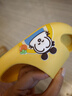 巴布豆儿童拖鞋男女童宝宝软底居家浴室夏季凉拖鞋 黄色 160码 实拍图