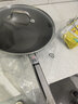 德世朗（DESLON）纯钛炒锅不粘锅无涂层家用无油烟平底燃气灶电磁炉不沾炒菜锅 实拍图
