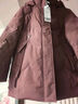 雪中飞中长款羽绒服女士中老年妈妈装可拆卸帽加厚宽松保暖秋冬外套 175 实拍图