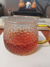 富光玻璃杯锤纹杯家用泡茶杯耐热茶杯水杯子牛奶杯果汁杯啤酒杯 实拍图