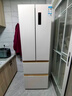 美菱小确杏401升法式多门冰箱小户型家用底部散热60cm宽超薄窄门嵌入风冷无霜BCD-401WFP9CZX国家补贴 实拍图