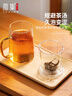 雅集玻璃杯筑铭杯茶杯泡茶杯带过滤木盖喝水杯子玻璃杯男士办公杯 实拍图