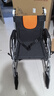 鱼跃 (yuwell)手动轮椅车H062折叠老人轻便免充气铝合金旅行手推代步 实拍图