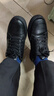 布艺庭厨师皮鞋男士防油厨房防水防滑纯黑色休闲上班工作春秋夏季板鞋子 V02黑色 42 实拍图