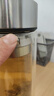 富光玻璃杯双层带茶隔大容量水杯 高档商务泡茶杯 高硼硅杯子500ml 实拍图