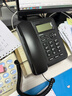 飞利浦（PHILIPS）有绳电话机座机 固定电话 办公家用 双接口 免电池 免提通话 CORD281A黑色 实拍图