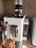 德龙（Delonghi）全自动咖啡机 家用意式 可拆卸豆仓触摸中文显示屏19BAR泵压美式现磨豆粉13档研磨 欧洲进口R3系列 白月光 操作简便 一键咖啡菜单 开关机自动清洗 实拍图