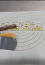 炊大皇 液态硅胶揉面垫切面刀擀面杖60*80擀面垫硅胶面板和面垫烘焙套装 实拍图